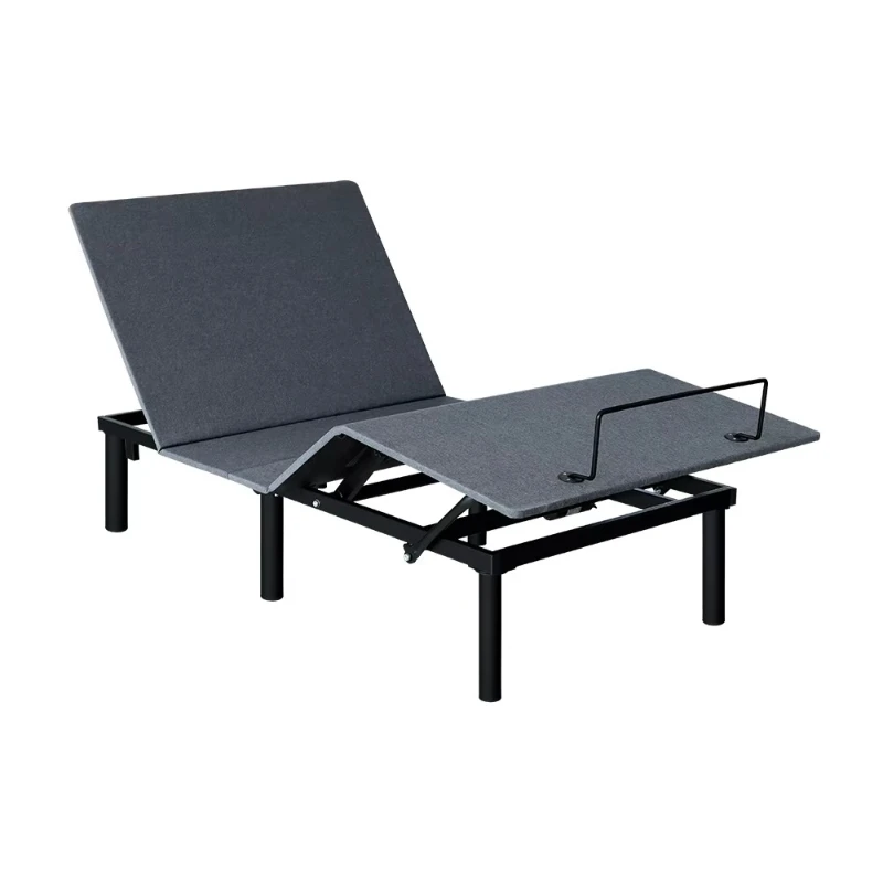 Customize lightweight and portable frame with fabric bedspread, foldable and remote-controlled adjustable frame