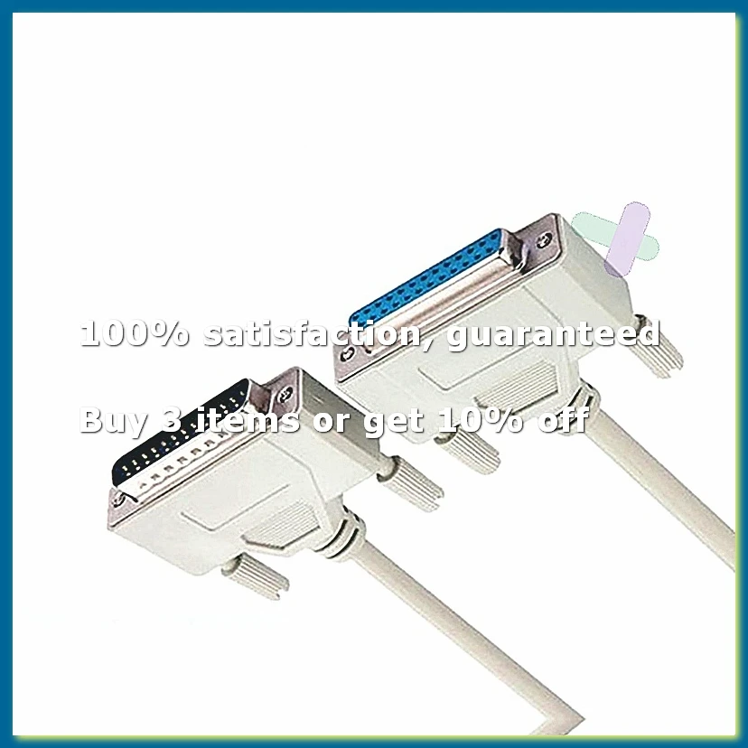25-Pin M to Hole F Extension Cable,DB25 - Parallel Printer Extension Cable (25 Pin, Male to Female, 1.5 Meter)-DTA9