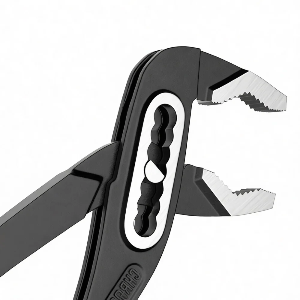 Efficient Water Pump Pliers Seven Gear Adjustable Pipe Wrench Industrial Grade Tool For Plumbing Repair And Home Maintenance