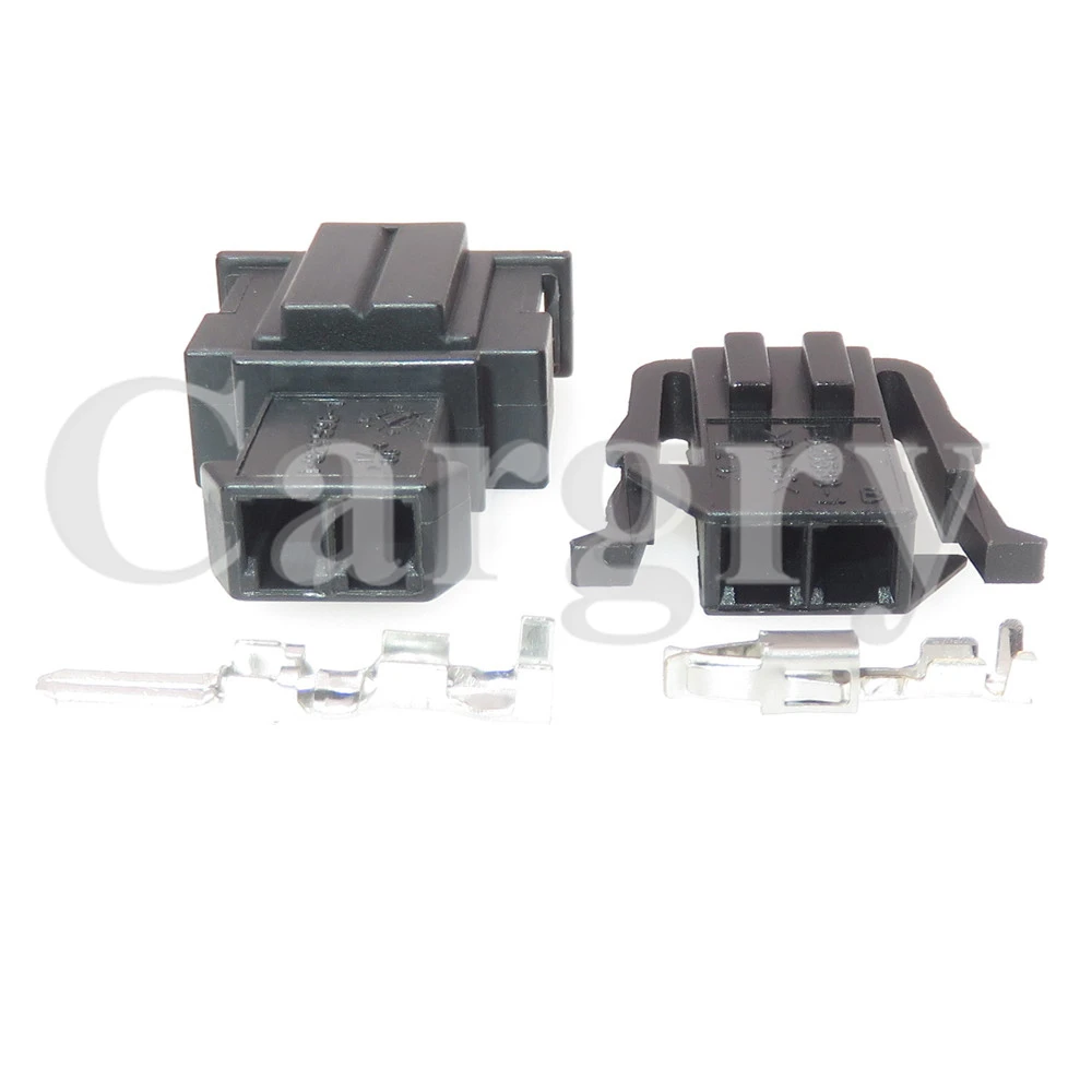 1 Set 2P 1-929588-1 191972702 AC Assembly Automobile Male Plug Female Socket For VW Audi Car ABS Sensor Wiring Harness Connector