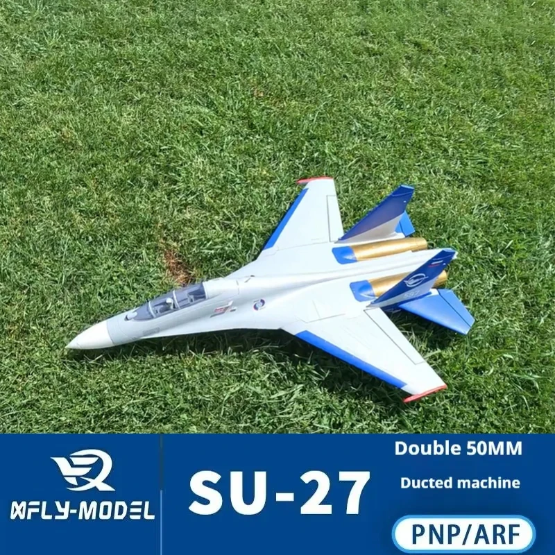 

XFly Double 50 мм SU27 Двойной двигатель-истребитель EDF Электрическая модель самолета с фиксированным крылом EPO для взрослых Открытый радиоуправляемый игрушечный модель самолета