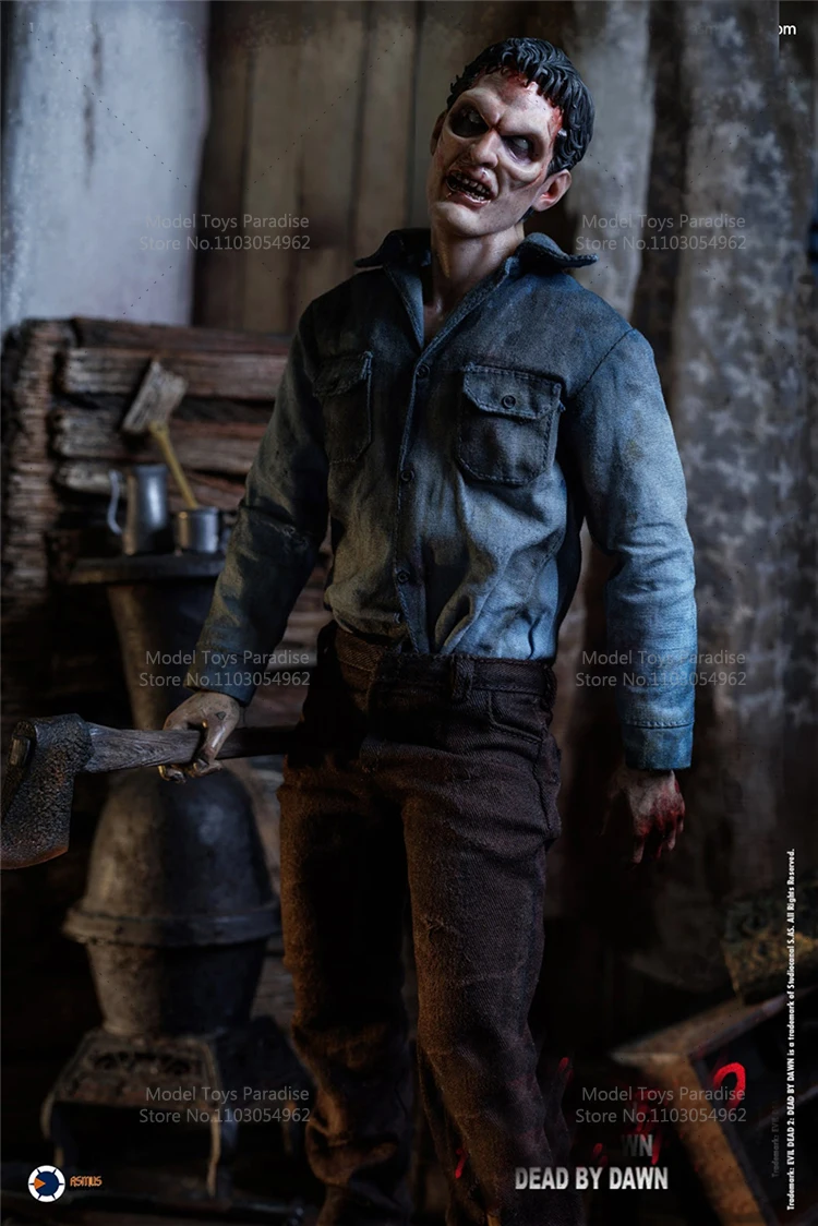 ASMUS ของเล่น 1/6 ของเล่นสะสม Zombie Ash Movable ทหาร 12 นิ้ว Action Figure แฟนของขวัญ