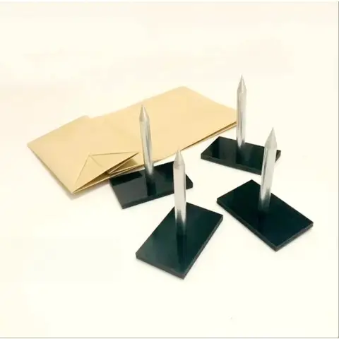 The Nail Game Magic Tricks Crush Paper Bag Magia Magician Close Up Bar Illusions Gimmick Props Mentalism 100% safe Nail Roulette