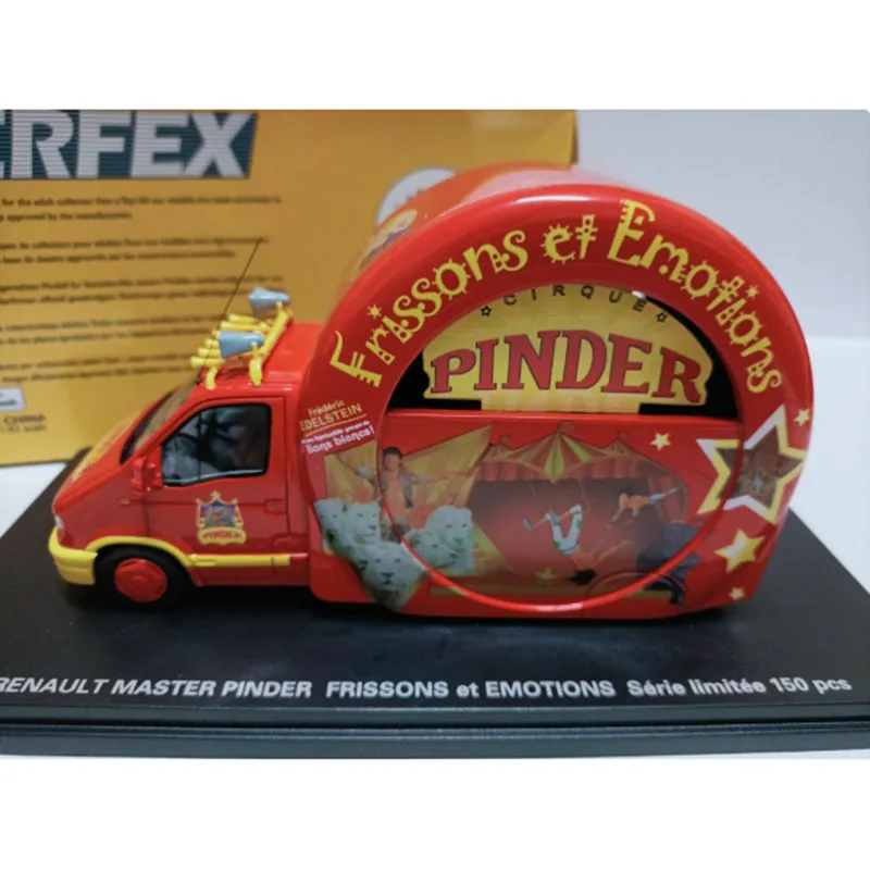 PERFEX 1:43 scale Master Pinder Resin Car Model Adult Souvenir Classic Static Display Collectible Toy Gift