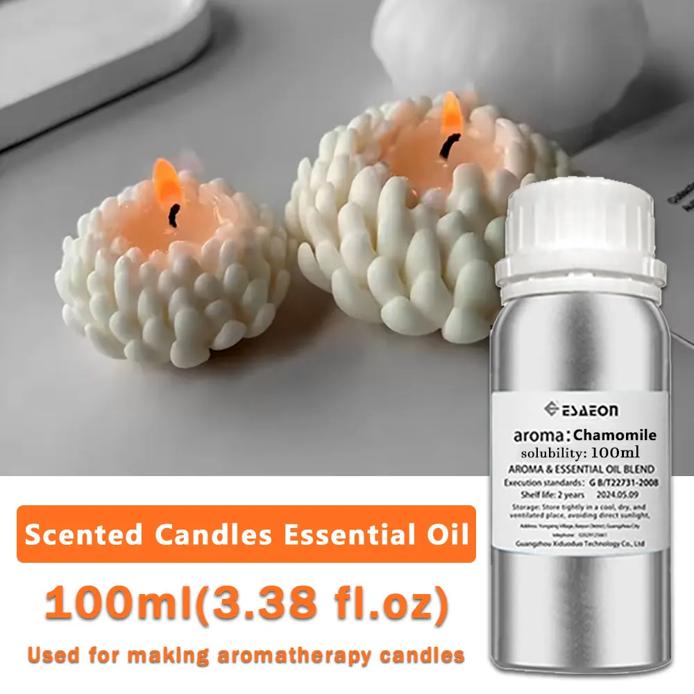 

ESAEON 100ml (3.38 fl.oz) Rose/Chamomile Essential Oil - For Make Scented Candles & DIY Aromatherapy Plaster & Handmade Soap