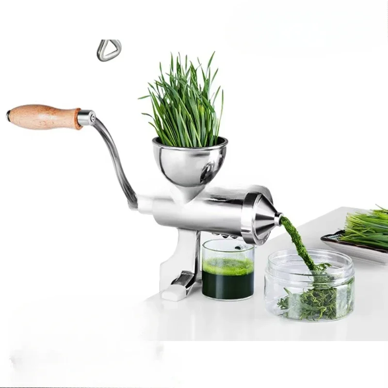 Easy hand operate vegetable juicer/ fruit juice making machine