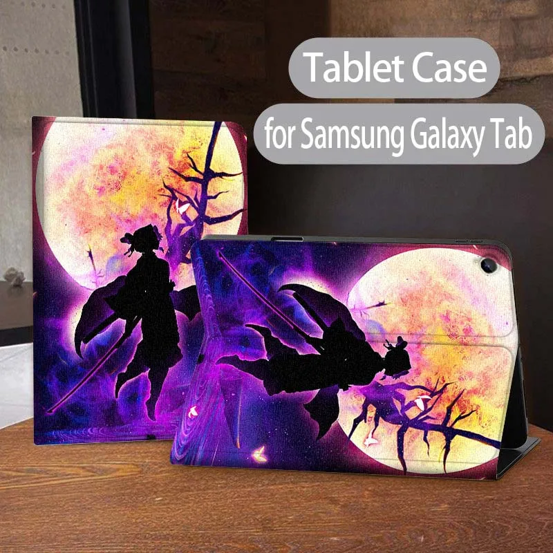 

Hot Demon Slayer Art Logo For Samsung Galaxy Tab A7 A A8 A9 S9 S10 S6 S7 S8 S11 8.7 10.1 10.5 11 10.9 Lite PLus Inch Tablet Case