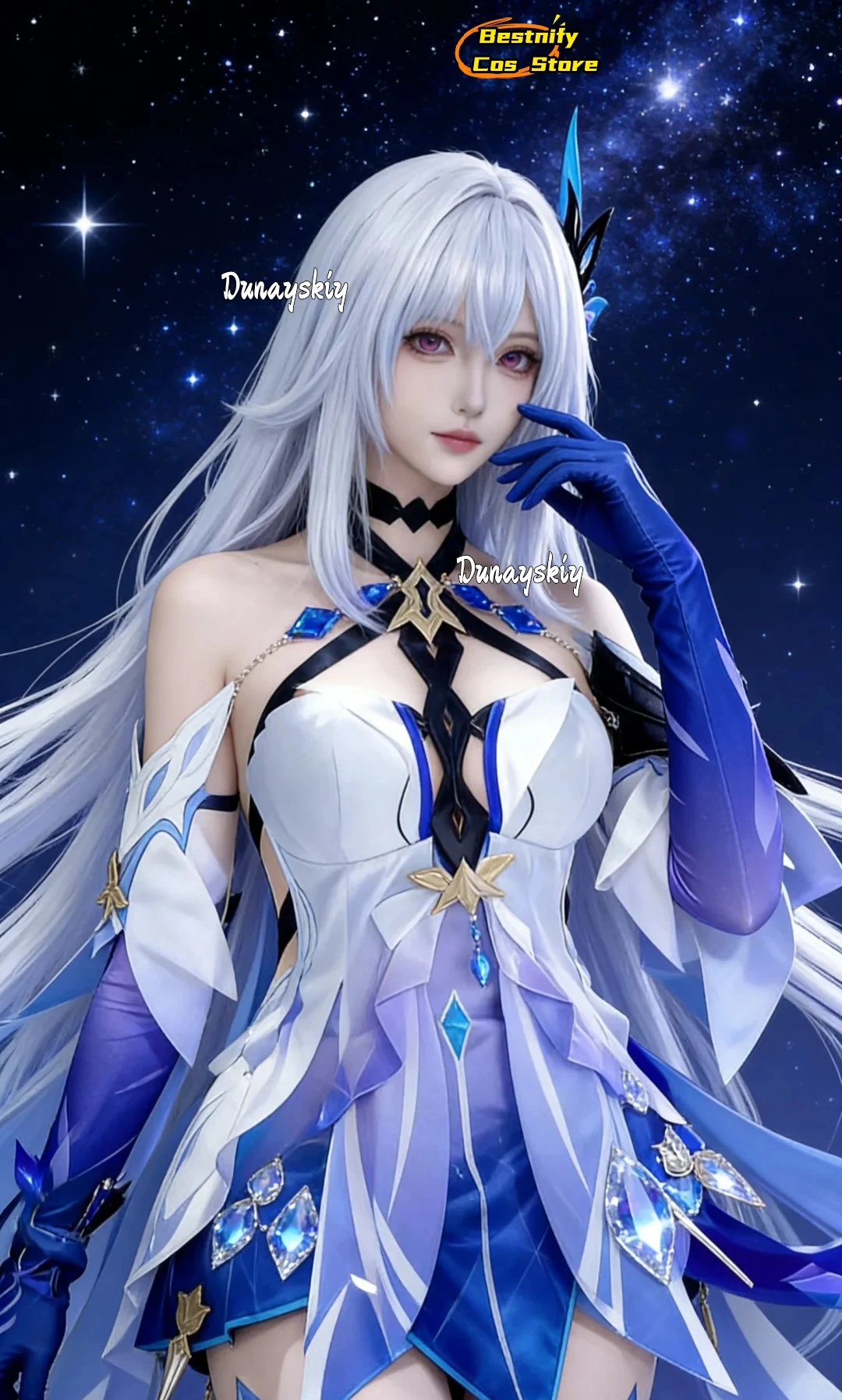 

Bestnify Cos*/Genshin Impact Skirk Dark Fantasy Full Set Cosplay Costume Roleplay Outfit Master Tartaglia Outfits Cos