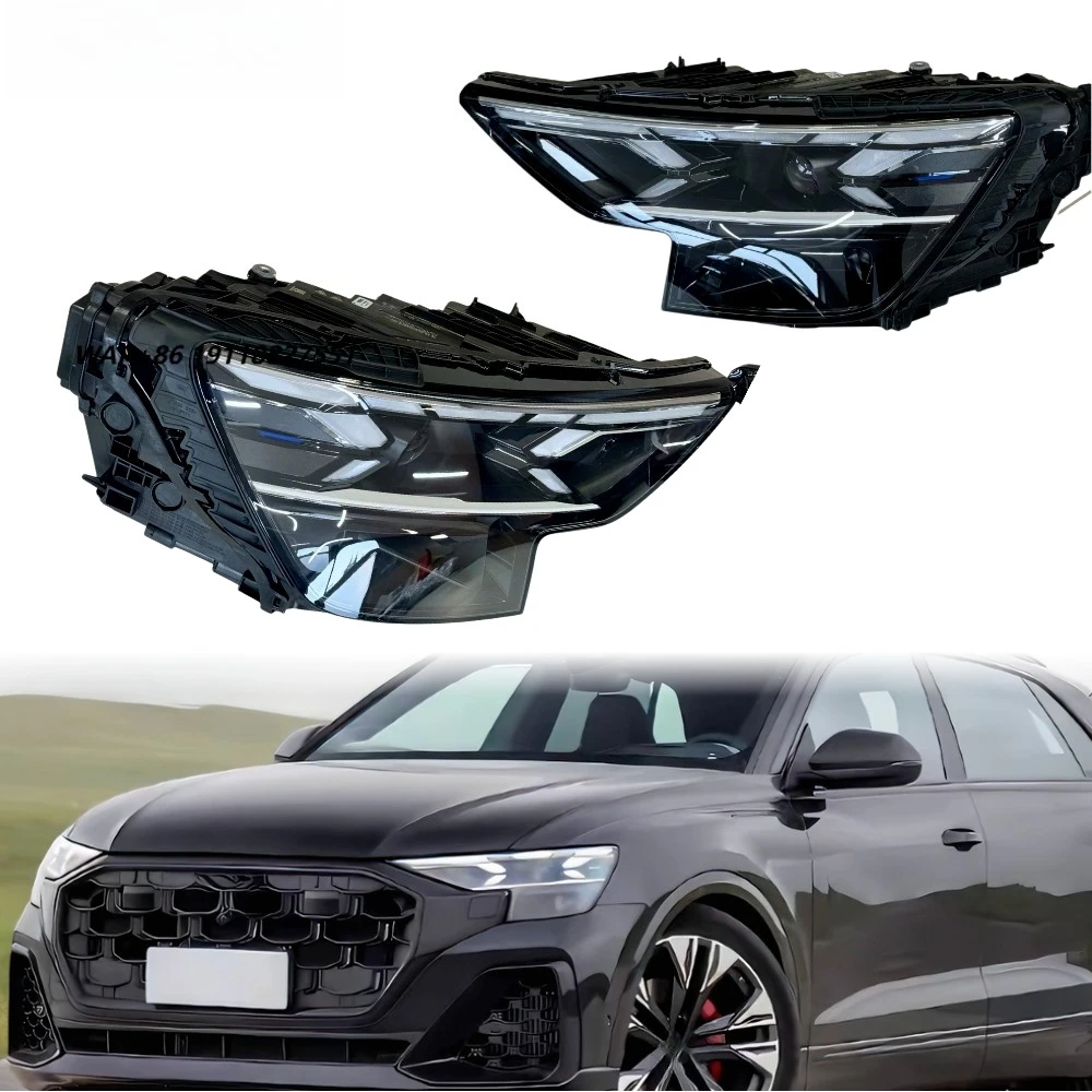 HETOP Q8 Headlights 2019-2023 Upgrade DRL Headlight LED Old Modified New Head Lamp Turn Signals Daytime Running Light for