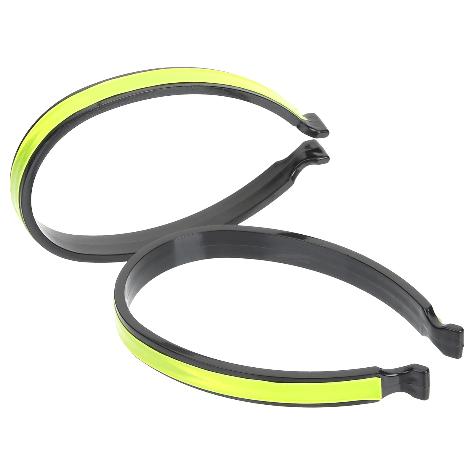 

2Pcs Cycling Clips Reflective Ankle for Biking Glow in Dark Bike Accessory Trouser Bands Riding Accessories Leg Bands