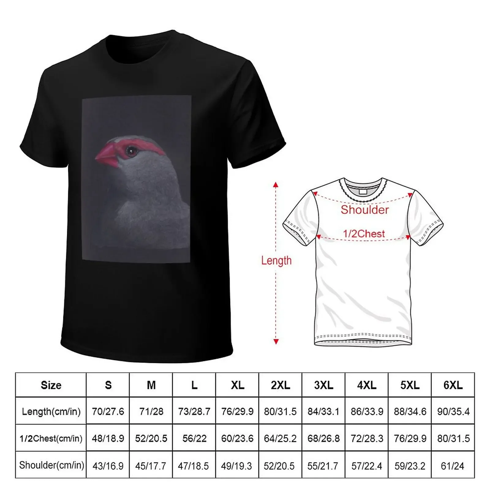 Red Cap finch T-Shirt sublime anime t shirts oversized t shirt mens graphic t-shirts anime