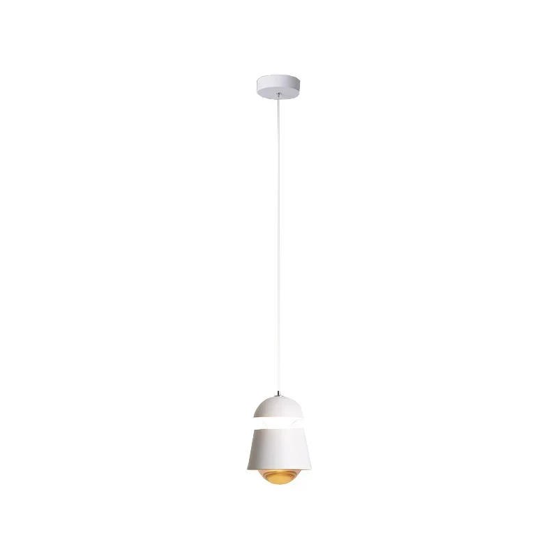 Minimalist Modern Creative Design At The Bedside, Room, Bedroom, Long Line Atmosphere, Small Chandelier