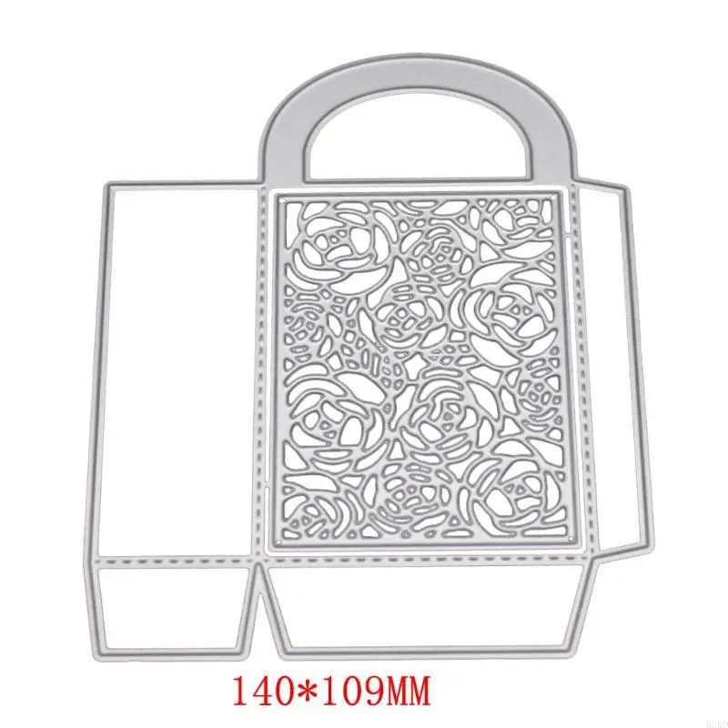K3KD 3D Box Metal Cutting Dies estêncil Diy Scrapbooking Album Samp Paper Card