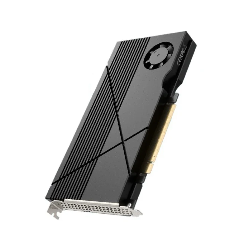 M2 hard disk array card 8 disk position pcie4.0 to nvme expansion adapter card for splitting industrial control