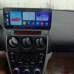 Multimedia Player Android 14 Player 12.3'' IPS QLED Screen Car radio Music Stereo For Mazda 6 speed 2002 2008 CarPlay Navigation
