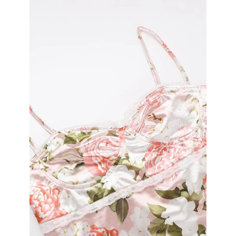 فستان نسائي طويل من Ele بطبعة زهور Dr Y9906 بحزام طويل Sve أنيق غير رسمي لموسم الربيع للسيدات #5