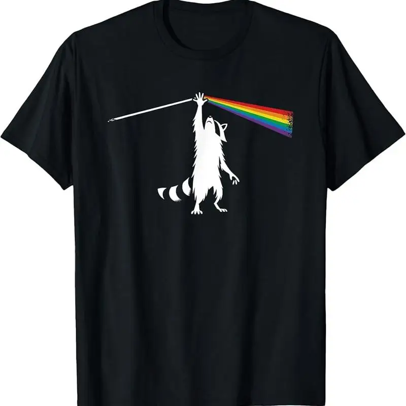 الراكون موسيقى الروك الحفل مهرجان مضحك تي شيرت #1