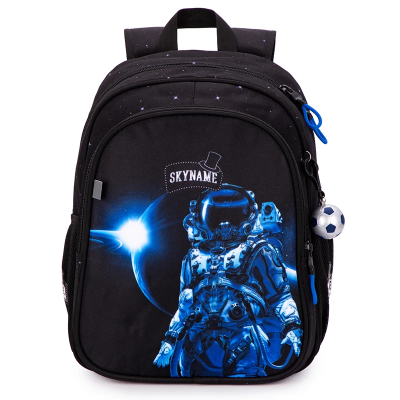 Children Orthopedic School Bags For Boys Cartoon Spaceman Backpack Waterproof Students Bookbag Kids Satchels Mochila Infantil