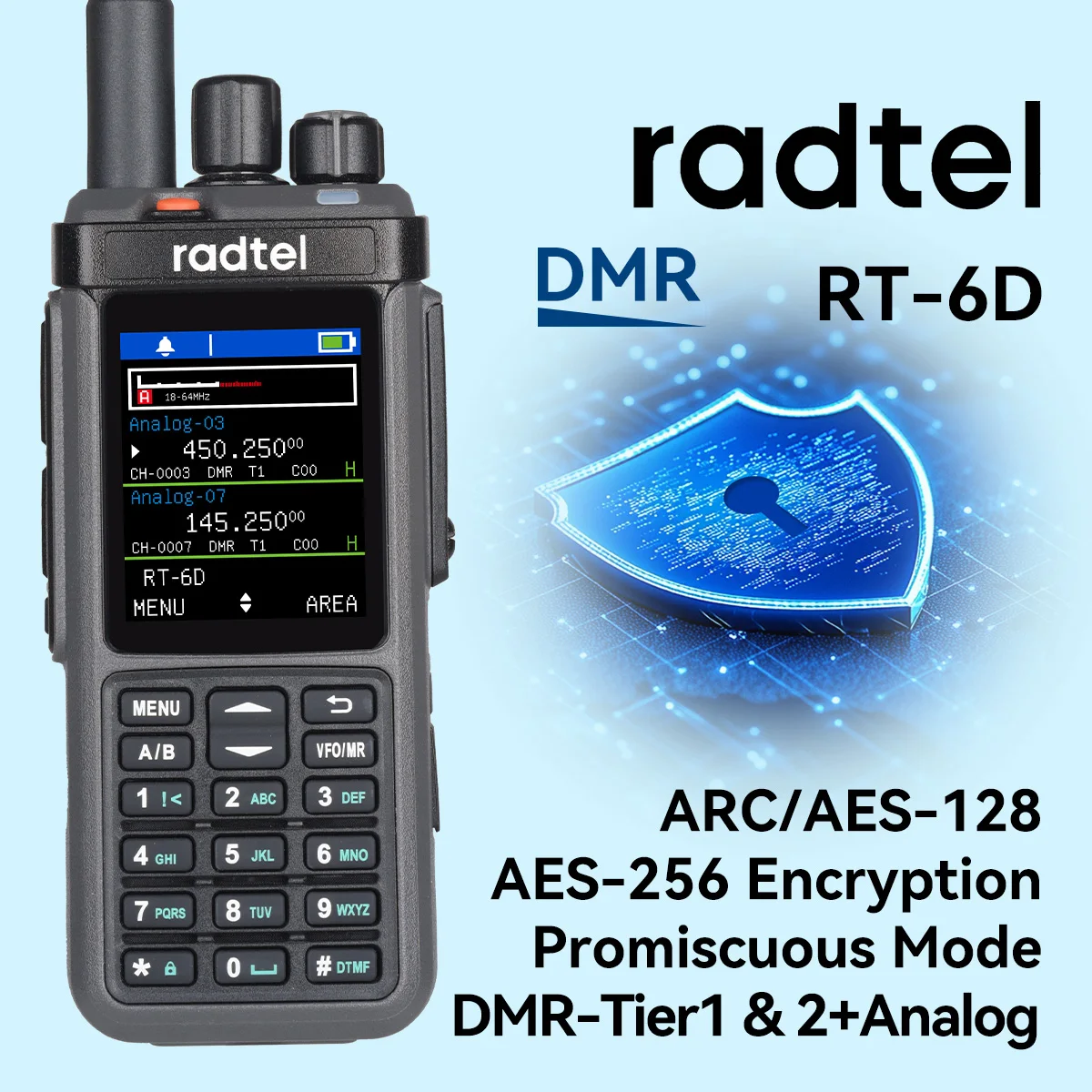 Radtel RT-6D Dmr Ra… - image