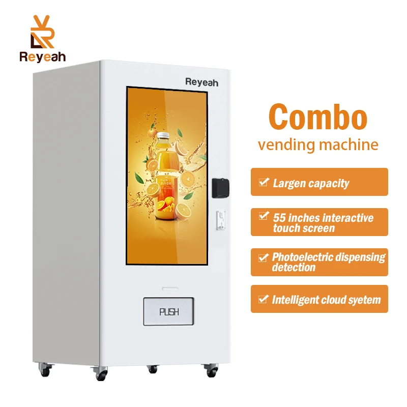 Vending Machines Manufacturer Automatic Smart Snack and Drink Combo Vending Machine