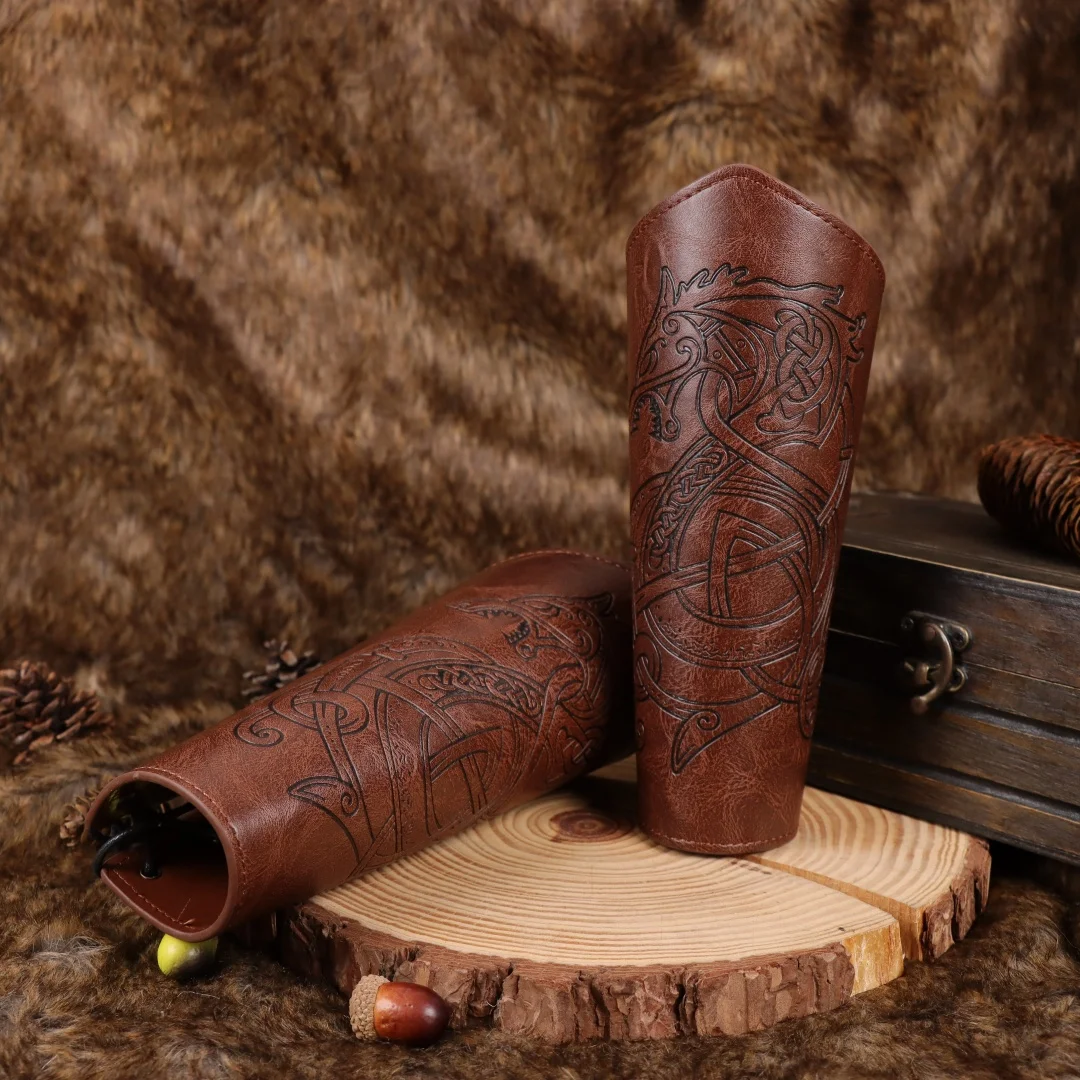 القرون الوسطى درع الرجال تأثيري Armguard الذراع دعامات الدانتيل متابعة الفايكنج القراصنة فارس معصمه براكر Steampunk اكسسوارات تأثيري الدعامة