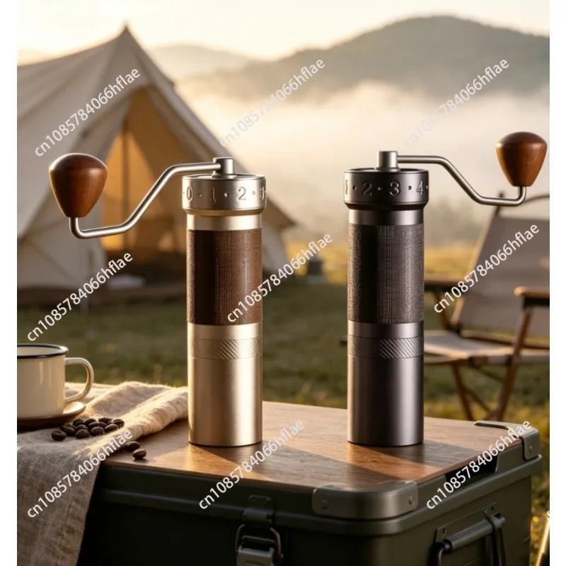 Special Manual Coffee Grinder with 48mm Burrs & Fine Adjustment, Ideal for Pour-over Coffee