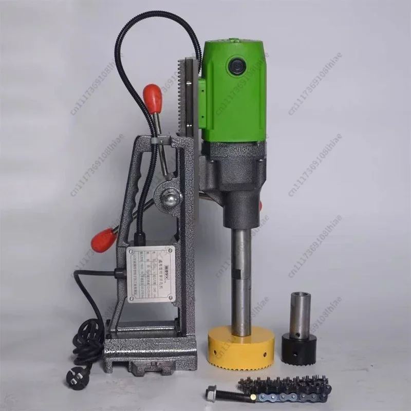 Pipe Drilling Machine, Electric Pipe Drilling Machine, Chain-locked Hole Opener220V Punching Machine, Steel Pipe and Round Iron