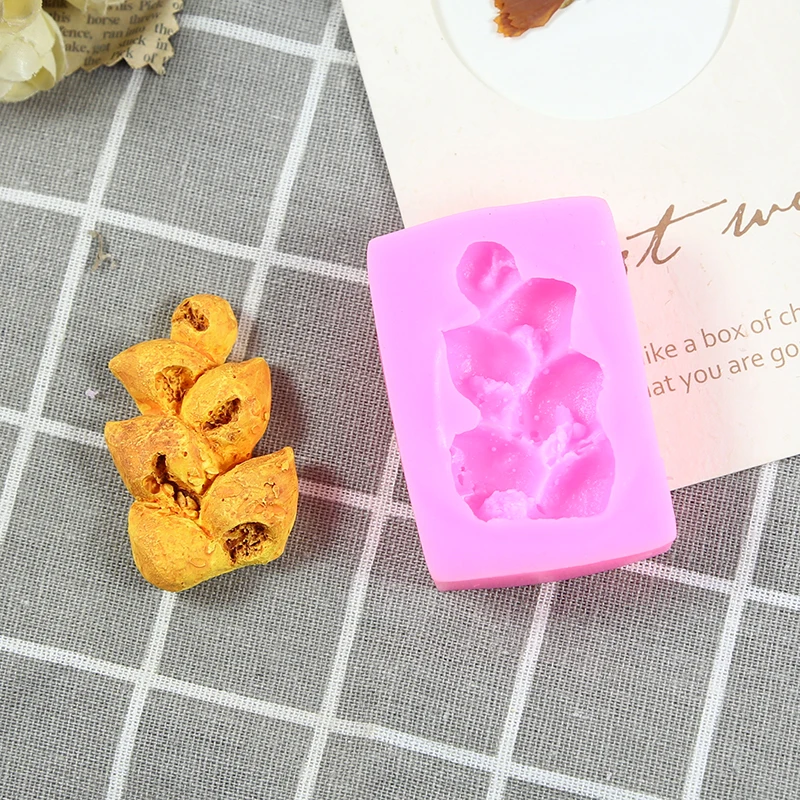 Baguette hot dog silicone mold chocolate biscuit incense candle silicone mold