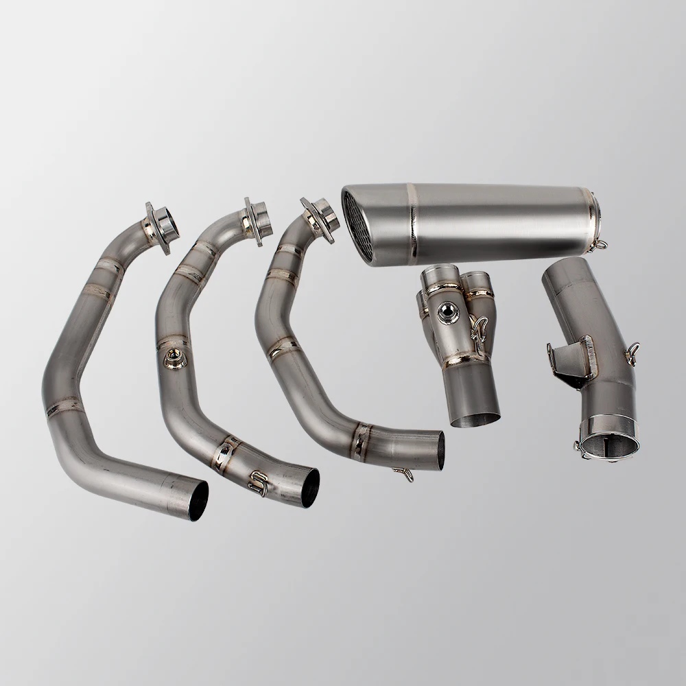 R9 Exhaust System For Yamaha YZF-R9 Motorcycle Exhausts Pipe Super Sport Racing Escape Kit Front Headers Tube GRID-O Muffler