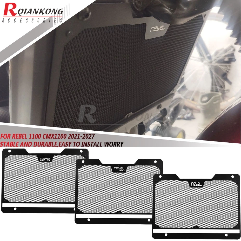 Motorcycle Accessories 2021-2027 FOR HONDA REBEL1100 CMX1100 Rebel CMX 1100 Radiator Protective Cover Guards Radiator Grille