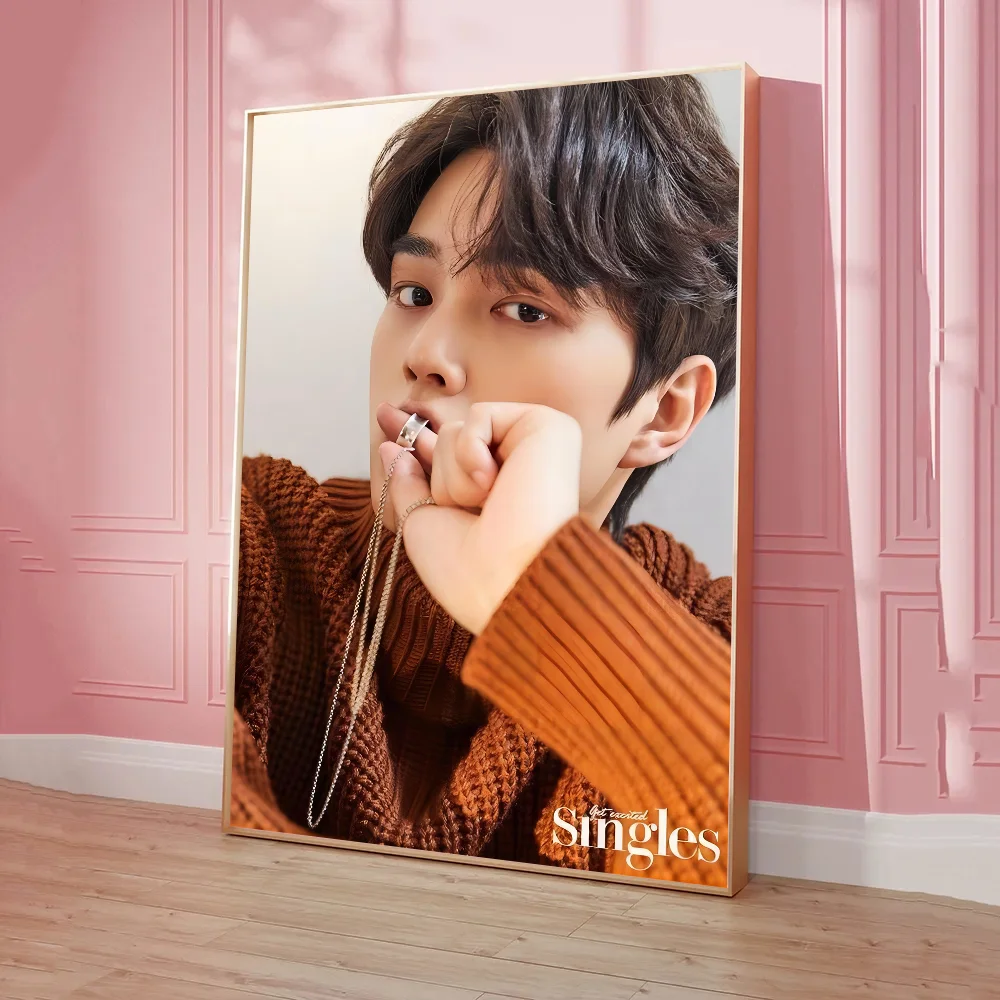 Custom Song Kang KPOP Anime Posters Sticky HD Quality Wall Art Retro Posters for Home Kawaii Room Decor