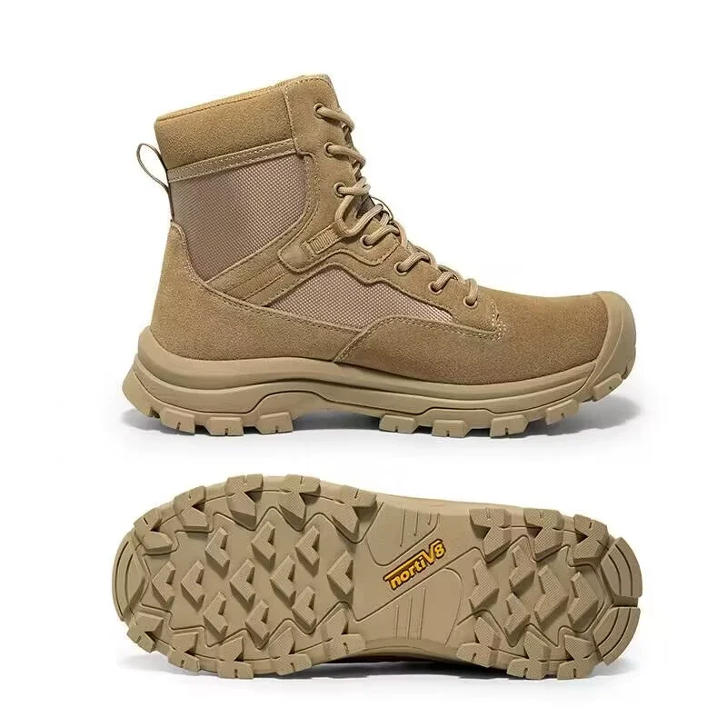 

Original Brand Men Mountain Climbing Footwear Top Quality Wearable Outdoor Hiking Shoes Designer Anti Slip Desert Boots 40-47