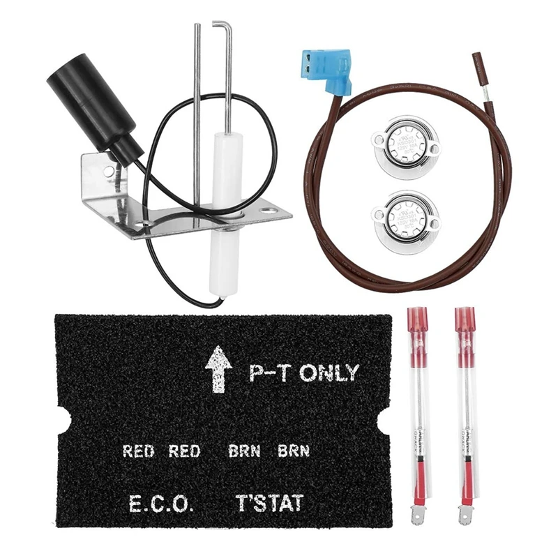 RV Water Heater Thermal Cutoff With Water Heater Igniter And ECO Thermostat Assembly Kit, For Atwood 91447 93866 93868