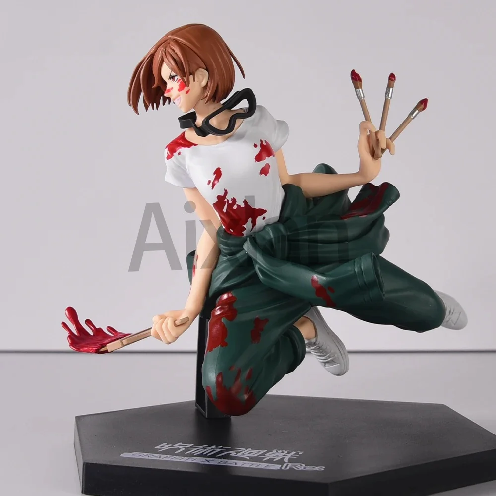 Ensemble de figurines d'anime Sega Graffiti Battle Jujutsu Kaisen - Fushiguro Megumi Kugisaki Nobara - Modèles d'action en PVC - Jouets sympas pour les fans