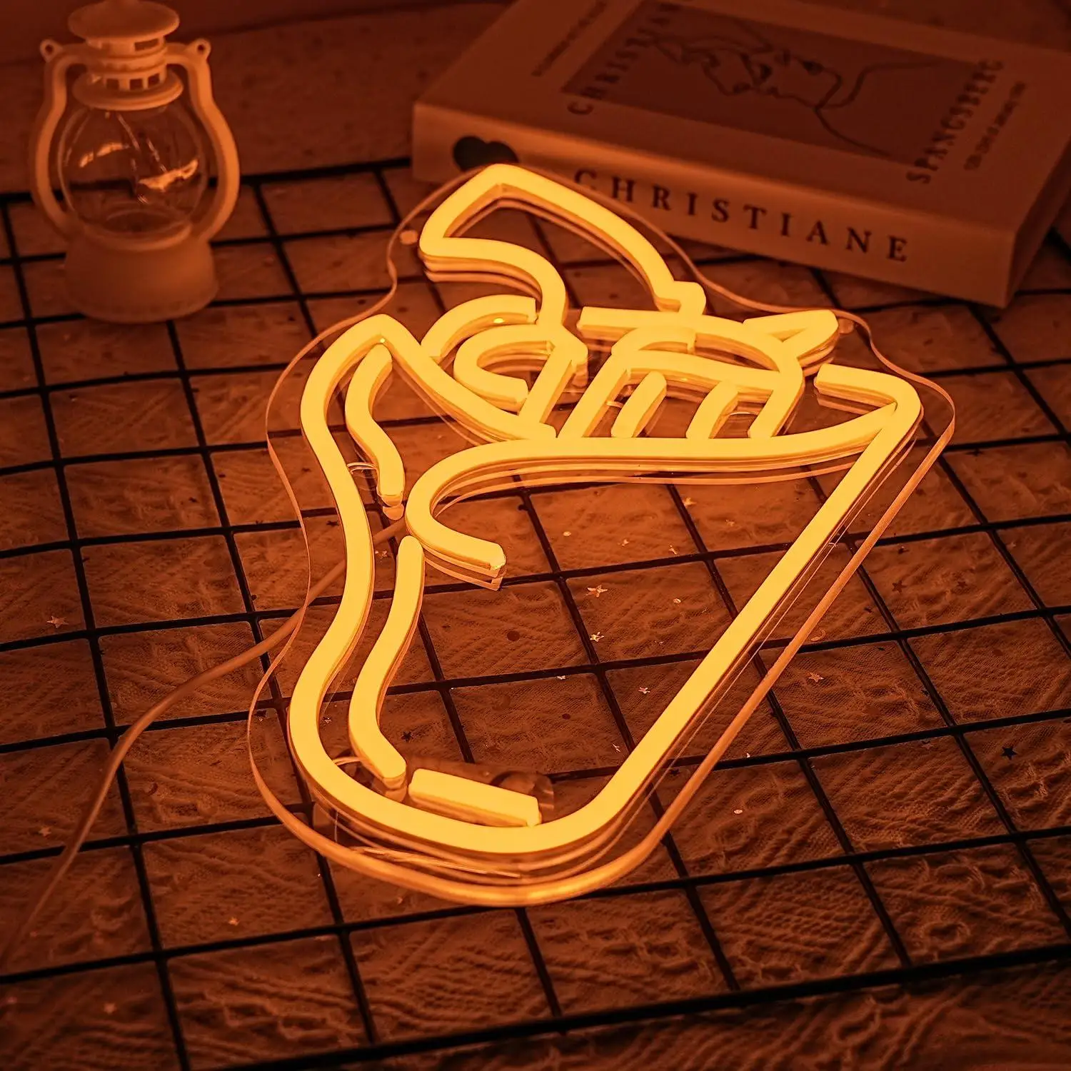 Revolver Holster Neon Sign Gun Pistol USB Dimmable LED Lights for Man Cave Beer Bar Club Bedroom Gaming Room Decor Wall Lights - view 5