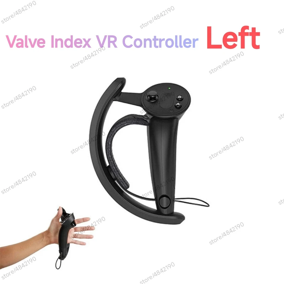 Left VR Controller For Valve Index Headset Knuckle Handle