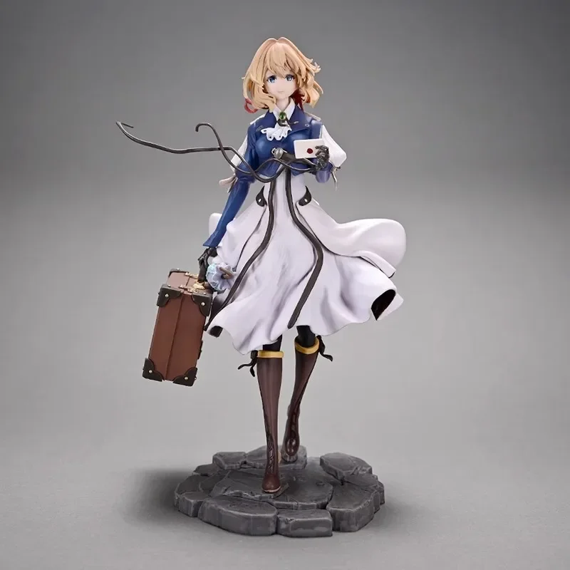 25CM Violet Evergarden Anime Figure Extra Episode Figures Girl Cute Figurine Collectible Model Doll Statue Christmas Gift Toys