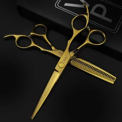 VP 6 Inch Hair Scissors Professional Hairdressers Barber Set Thinning Cutting Tools Barber Accessories Hairdressing scissors set