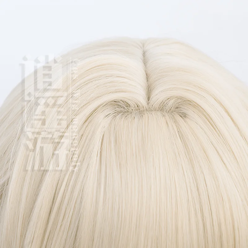 블루 아카이브 토노모리 아스마 버니 걸 코스프레 가발 시뮬레이션 두피 탑 할로윈 선물