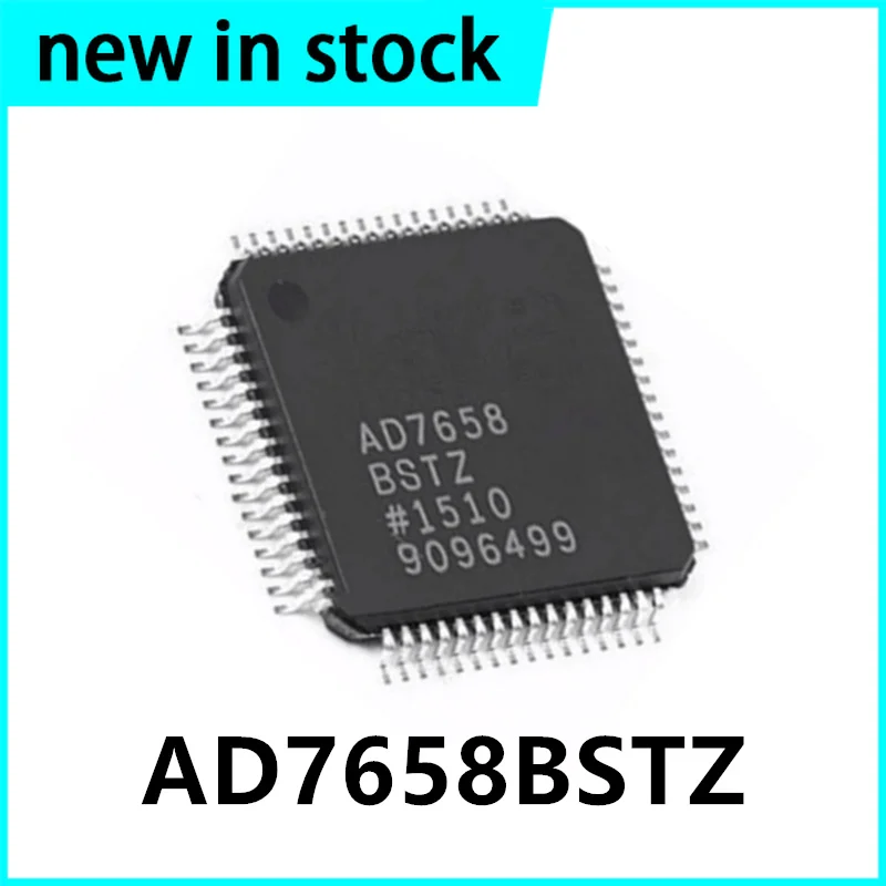 1PCS New AD7658BSTZ AD7658BST Package LQFP-64 Analog-to-digital Converter Conversion Chip in Stock