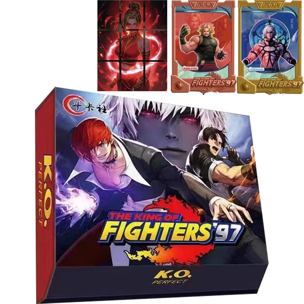 Anime Character Cards The King Of Fighters Cards Japanese Anime Collectible Collectible Edition Cards Children Favorite Gifts