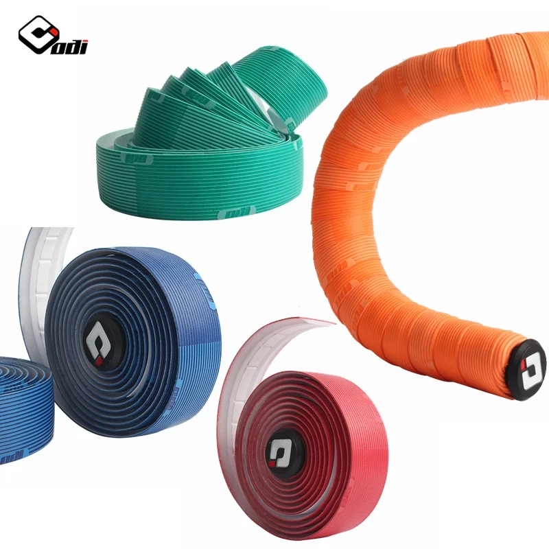 1pair Road Bike Bar Tape Handlebar Tapes EVA+PU Soft Anti-Vibration Wrap Tape Durable Bar Bartape