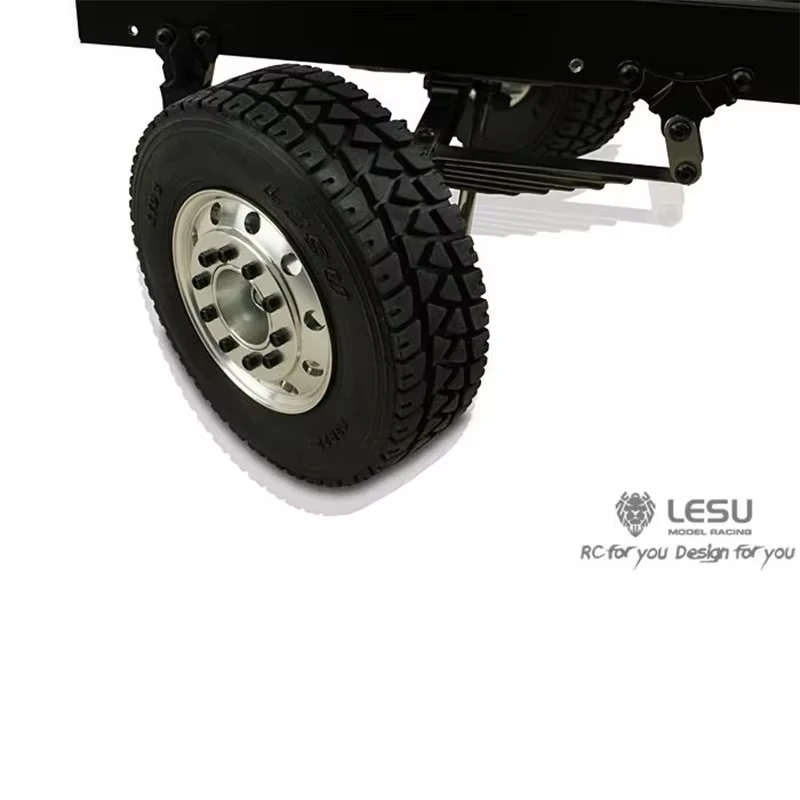 

LESU 1/16 truck tractor DIY German bruder tire RC accessories model 60001 road front wide tire