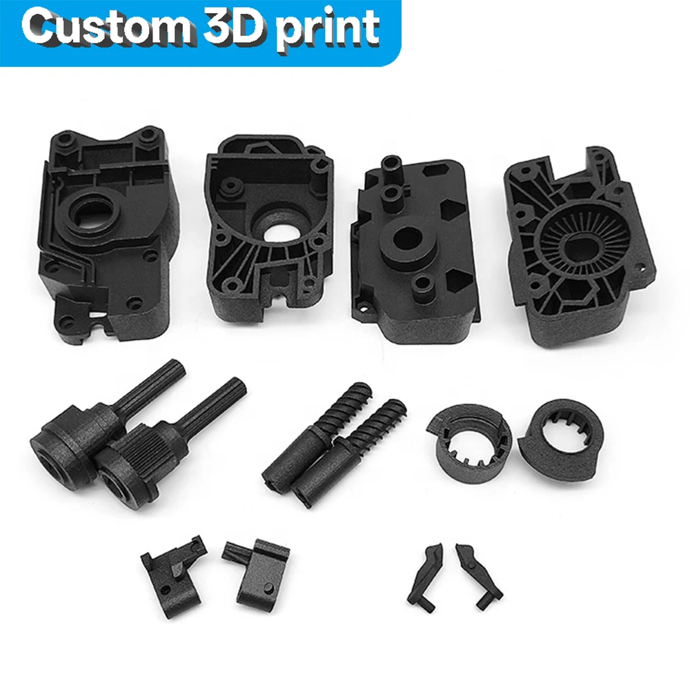 Custom 3D printing services FDM/ SLA/SLM/ metal and plastic parts models rapid prototyping 3D printed products drawing files