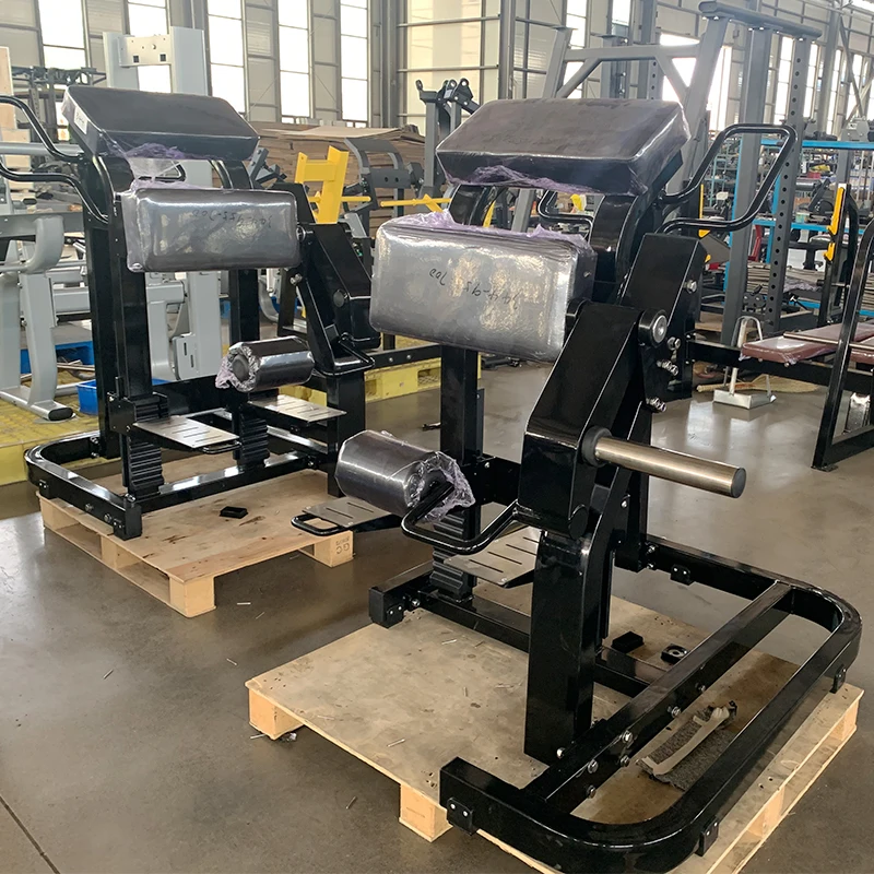 

Professional Body Building Workout Commercial Gym Fitness Strength Training Standing Leg Curl Machine Gym Equipment