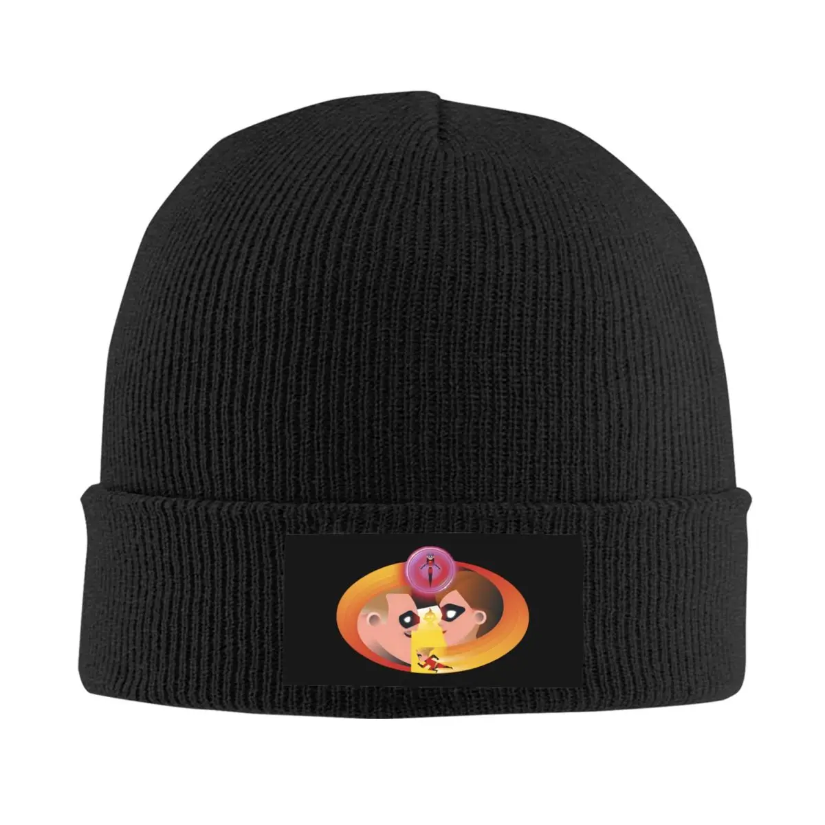 

Custom The Incredibles Skullies Beanies Caps Cool Winter Warm Women Men Knit Hat Adult Unisex Superhero Anime Bonnet Hats