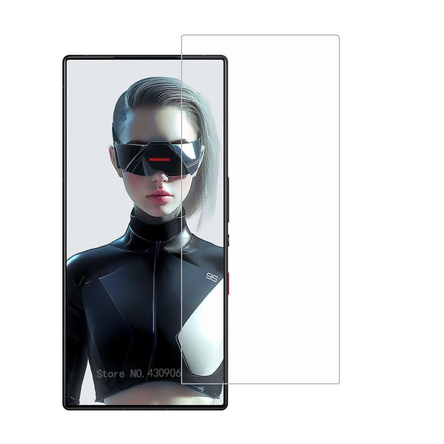 3 Piece For Nubia Red magic 9 Pro Screen Protector Coverage For Red Magic 9 Pro Transparent Tempered Glass Film edge 9H