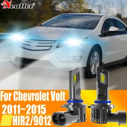 HIR2 Led Headlight Canbus 9012 Car Bulb High Power 6000K White Light Moto Diode Lamp 12v 55w For Chevrolet Chevy Volt 2011~2015