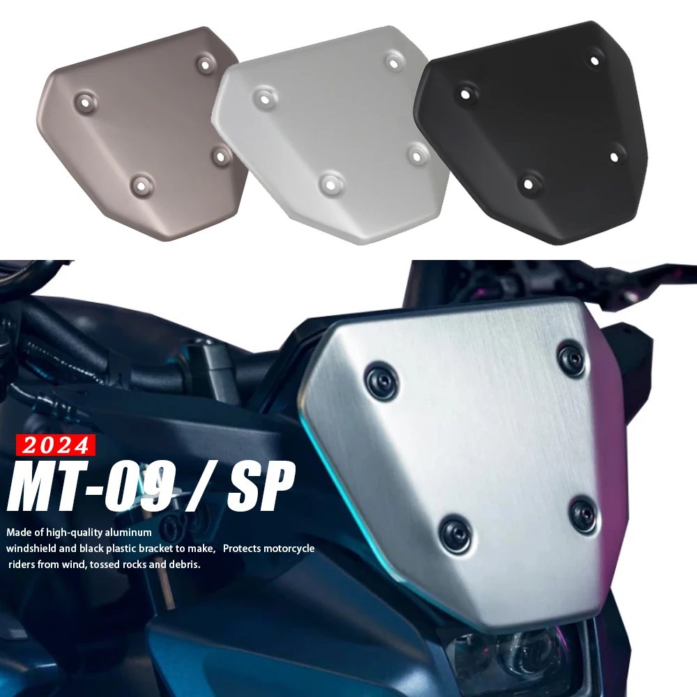 

Motorcycle Accessories New Windshield Wind Deflector Windscreen Fairing For YAMAHA MT09 MT-09 mt-09 MT 09 SP 2024