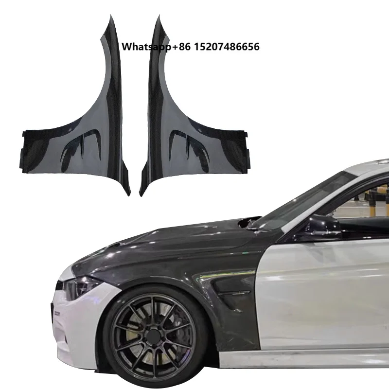 Customized New Arrival Real Carbon Fiber Vented Side Fenders for 3 Series F30 F35 335i 340i 2013-2018 Carbon Fender Upgrade
